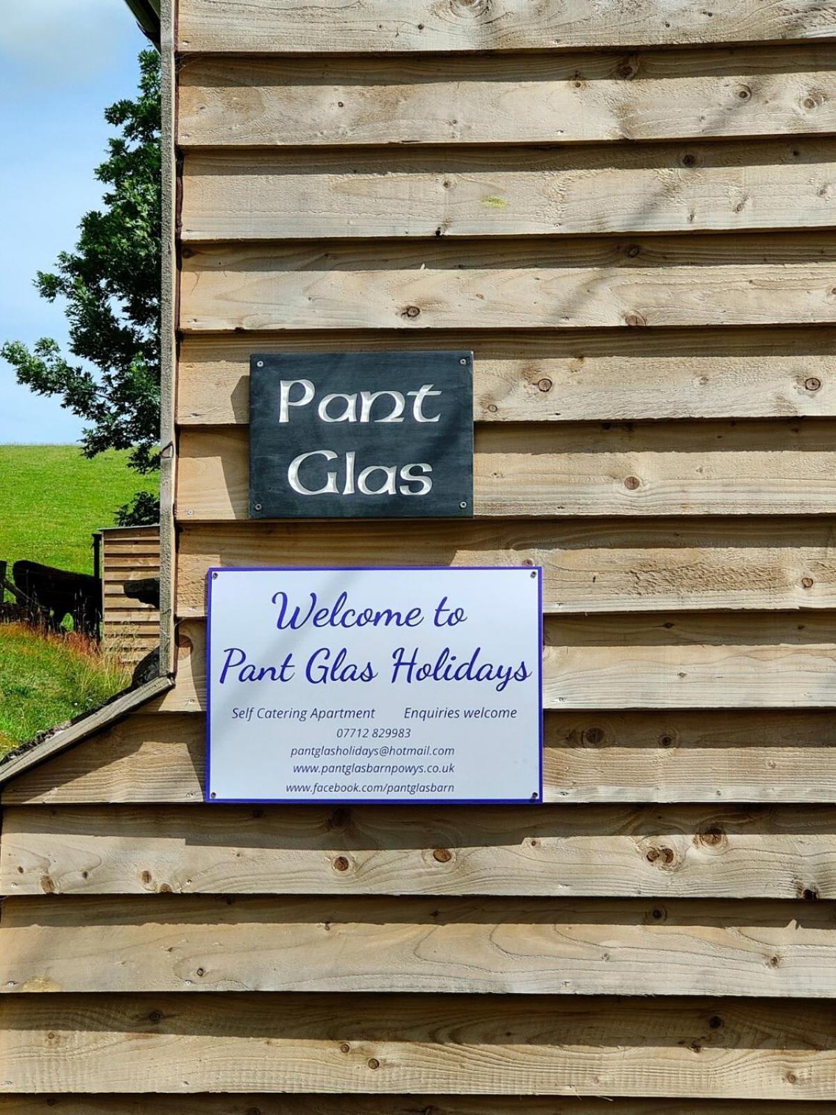 Pant Glas Barn Llanbrynmair Eksteriør bilde